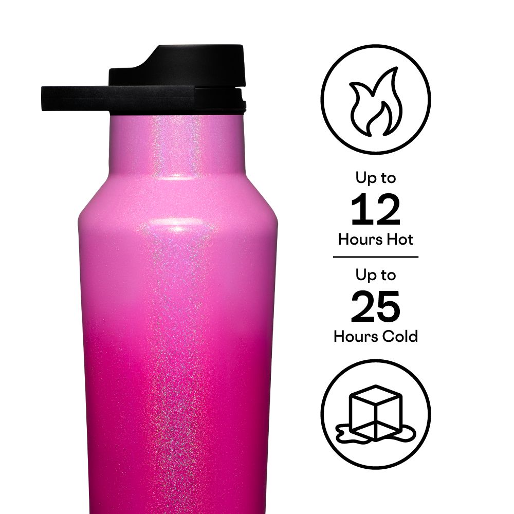 Corkcicle 20oz Unicorn Magic Sport Canteen Insulated Ombre Unicorn Kiss | TRP-14336112