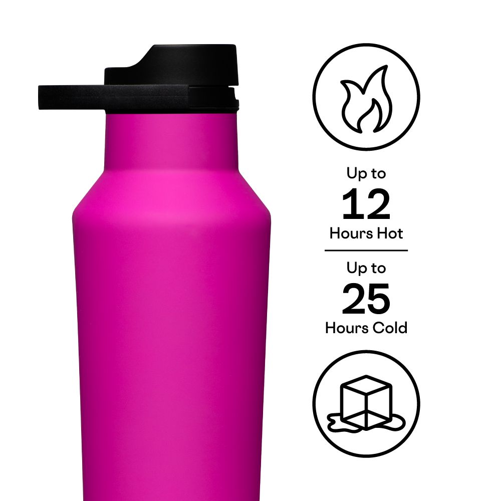 Corkcicle 20oz Series A Sport Canteen Insulated Berry Punch | TUF-14338823