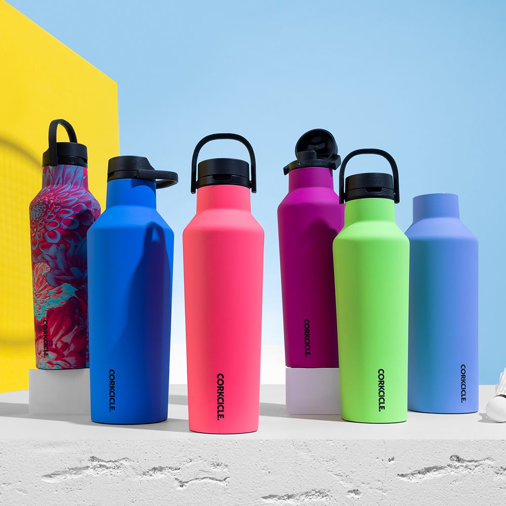 Corkcicle 20oz Series A Sport Canteen Insulated Paradise Punch | CQO-65566945