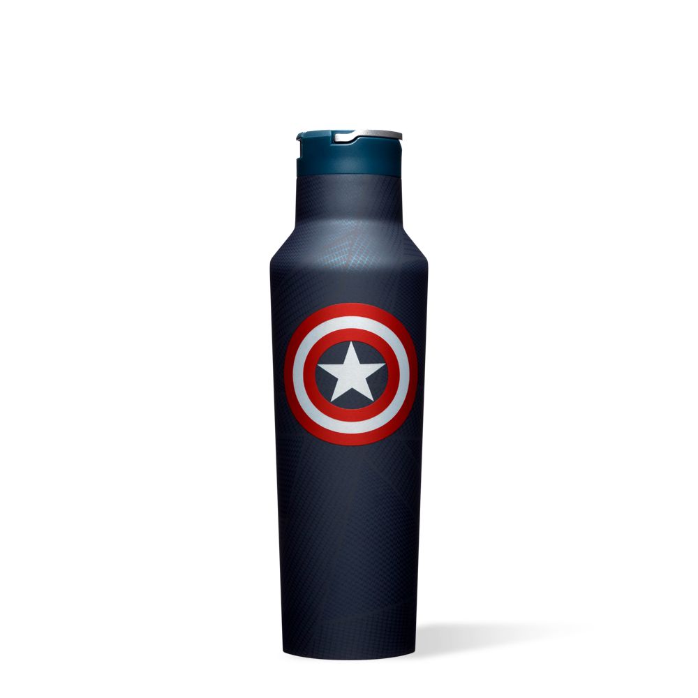 Corkcicle 20oz Marvel Sport Canteen Insulated Captain America | QOS-92303537