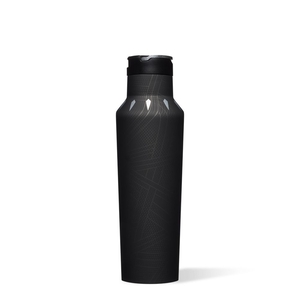 Corkcicle 20oz Marvel Sport Canteen Insulated Noir | CDJ-59524876