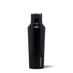 Corkcicle 20oz Classic Sport Canteen Insulated With Straw Noir | OLW-69230611