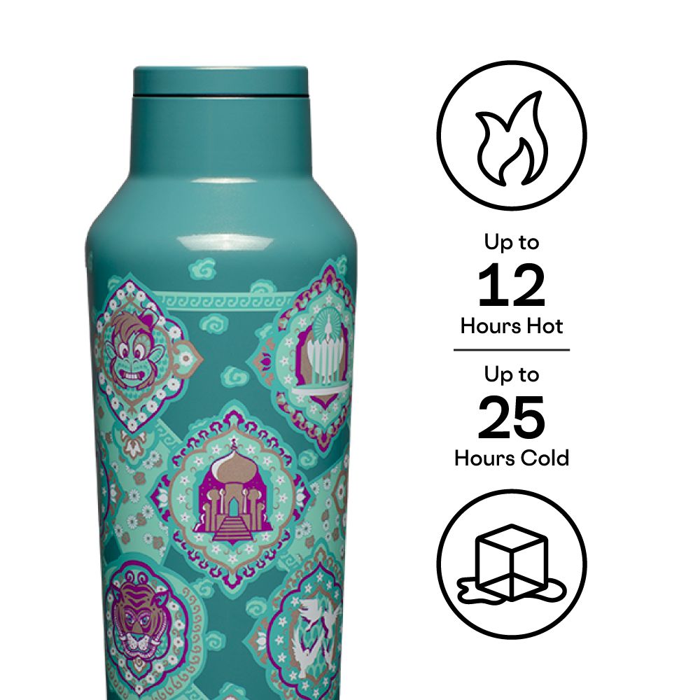 Corkcicle 20oz D-isney Princess Sport Canteen Insulated Jasmine | VLK-70342028