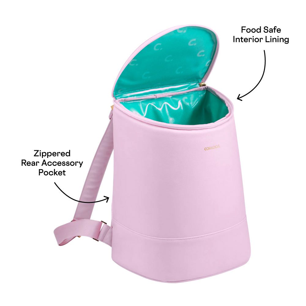 Corkcicle Eola Bucket Cooler Bag Eola Wine Cooler Bag Rose | KAM-22207508