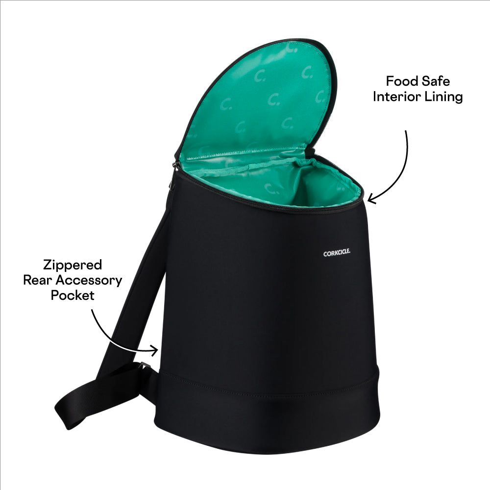 Corkcicle Eola Bucket Cooler Bag Eola Wine Cooler Bag Noir | GJP-05740973