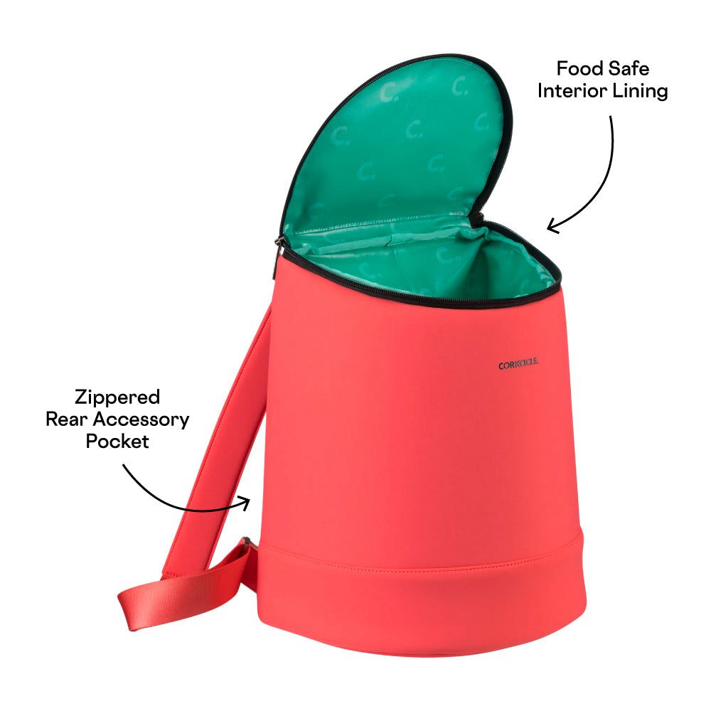 Corkcicle Eola Bucket Cooler Bag Eola Wine Cooler Bag Corail | WJB-58438500