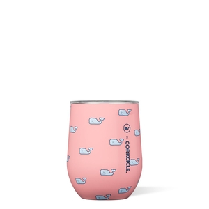 Corkcicle 12oz Vineyard Vines Stemless Whales Repeat | DSW-13091396