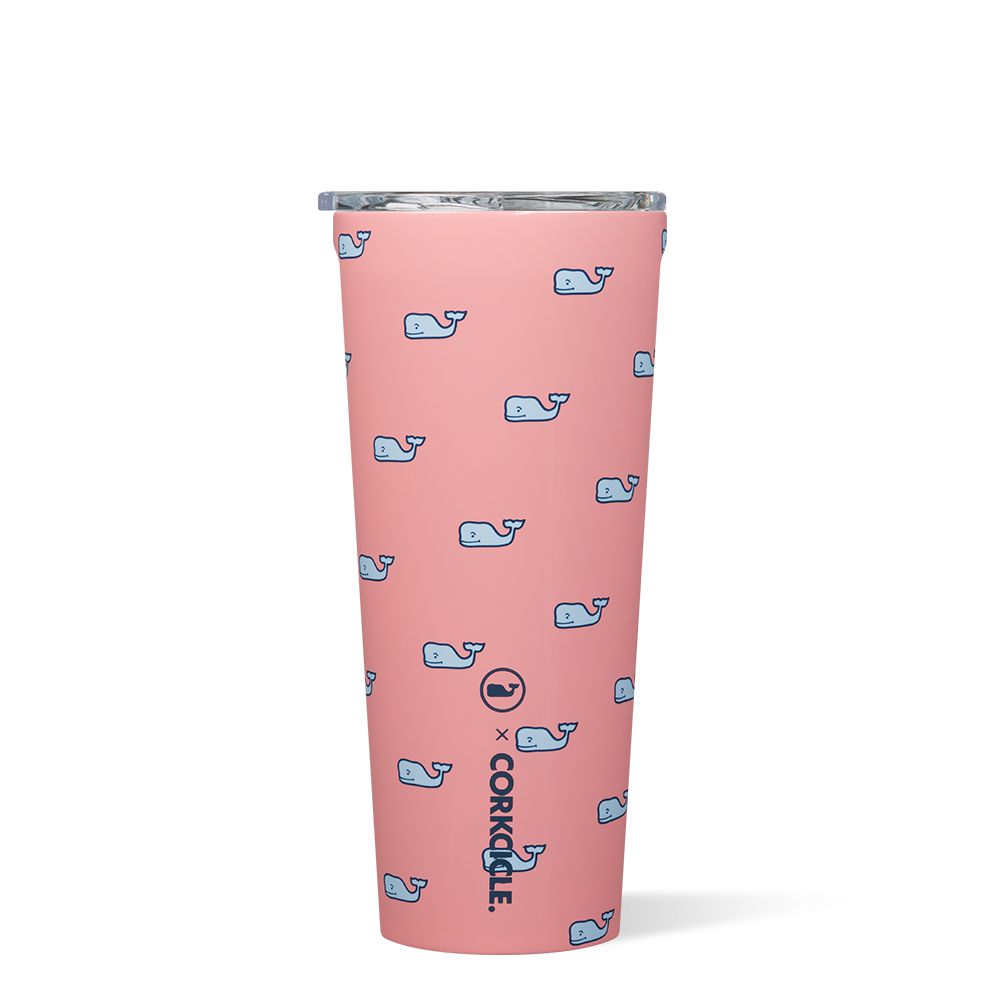 Corkcicle 24oz Vineyard Vines Tumbler Whales Repeat | AAK-32768682