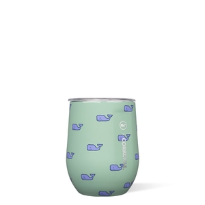 Corkcicle 12oz Vineyard Vines Stemless Bleu | MNI-57830452