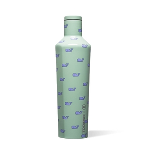 Corkcicle 25oz Vineyard Vines Canteen Bleu | VPR-26780484