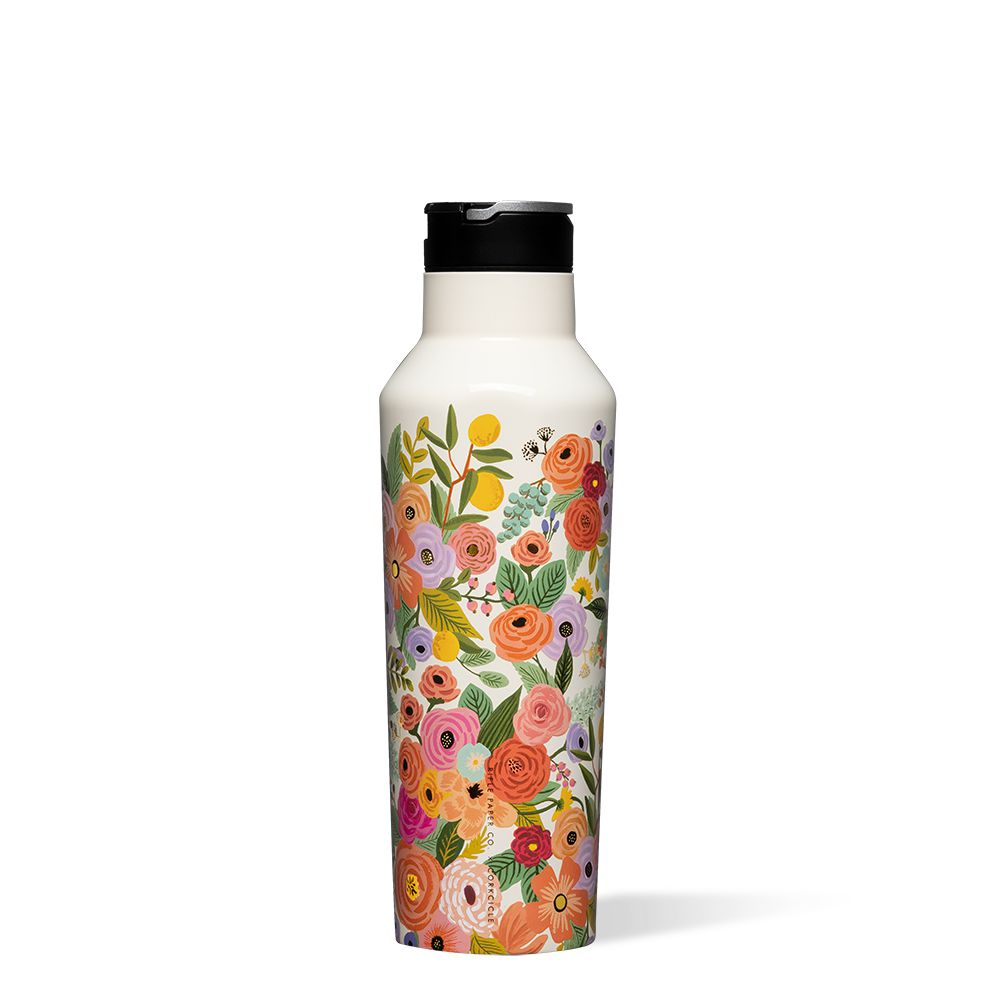 Corkcicle 20oz Rifle Paper Co. Sport Canteen Insulated Water Bottle Garden Party | MPO-47216230