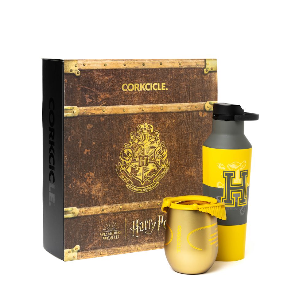 Corkcicle Harry Potter Gift Sets Hufflepuff Snitch Set | CMS-53644204