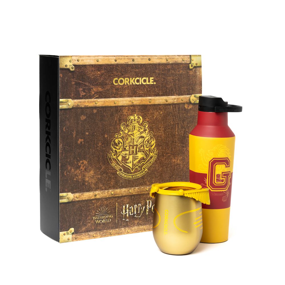 Corkcicle Harry Potter Gift Sets Gryffindor Snitch Set | HIZ-28681479