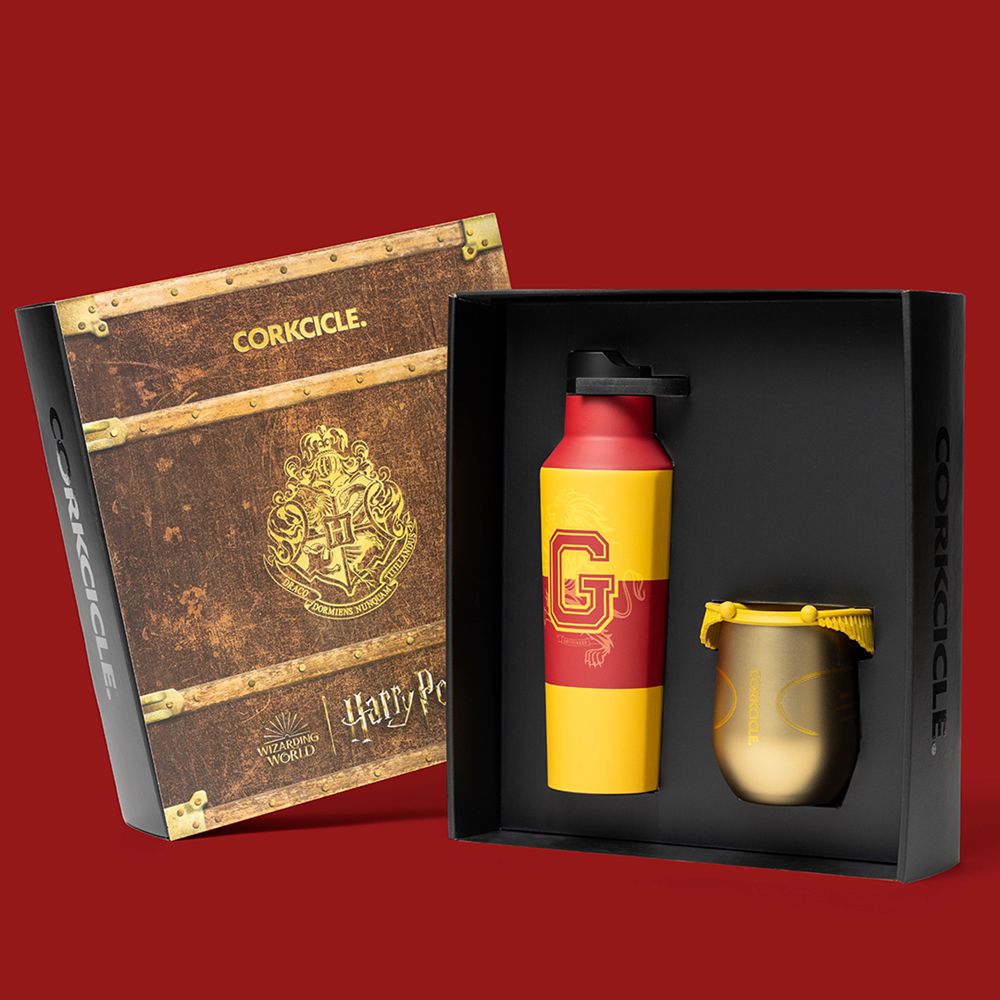 Corkcicle Harry Potter Gift Sets Gryffindor Snitch Set | HIZ-28681479